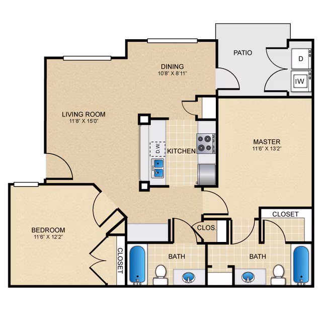 Unit 0831 0823 floor plan